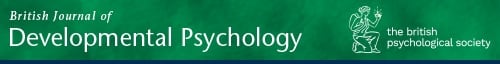 British Journal of Developmental Psychology